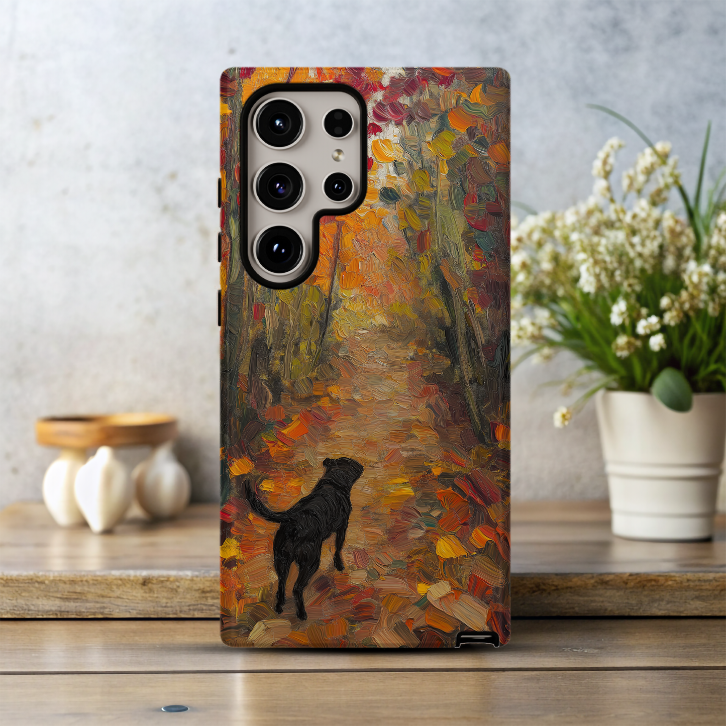 Vintage Woodland Path Phone Case β Timeless Nature with Everyday Protection