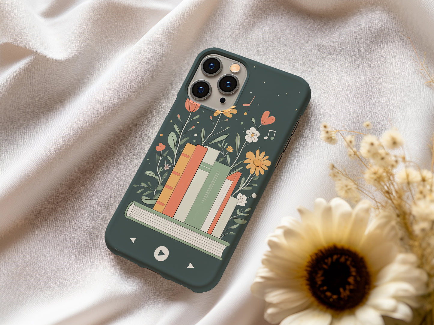 Books & Audio Player Phone Case β The Perfect Blend of Literature & Sound