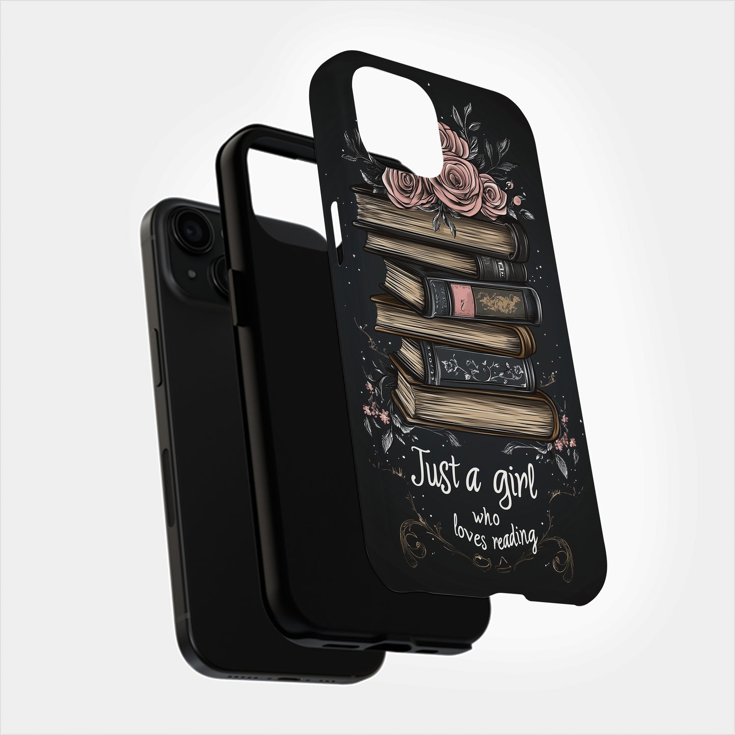 Just A Girl Phone Case – Bold, Confident, and Unapologetically You