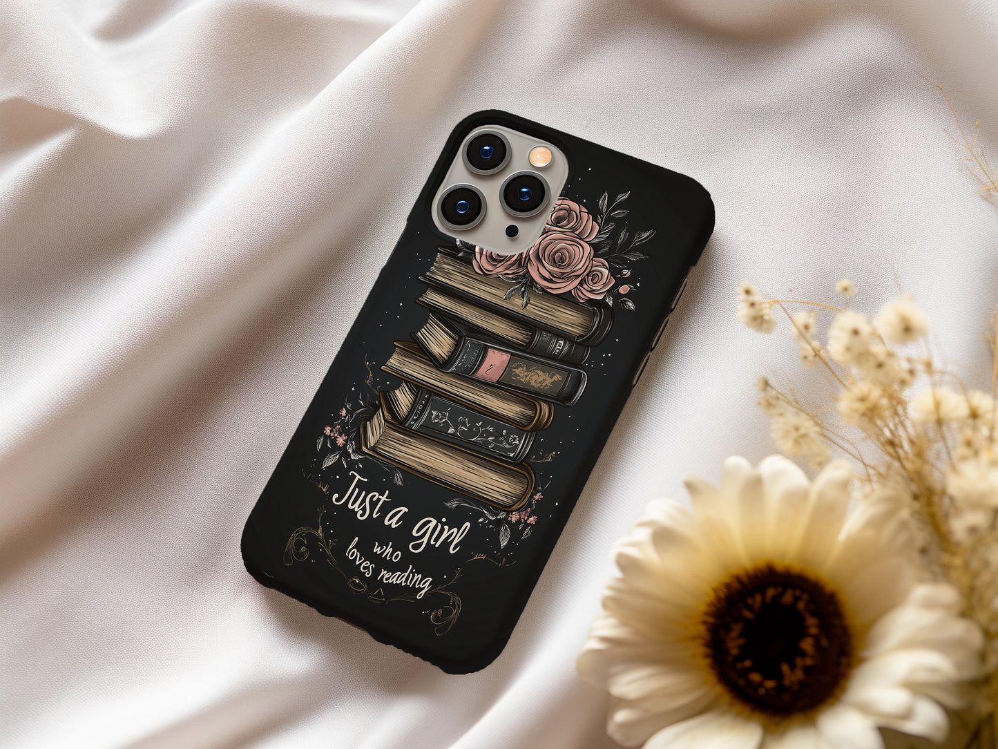 Just A Girl Phone Case – Bold, Confident, and Unapologetically You
