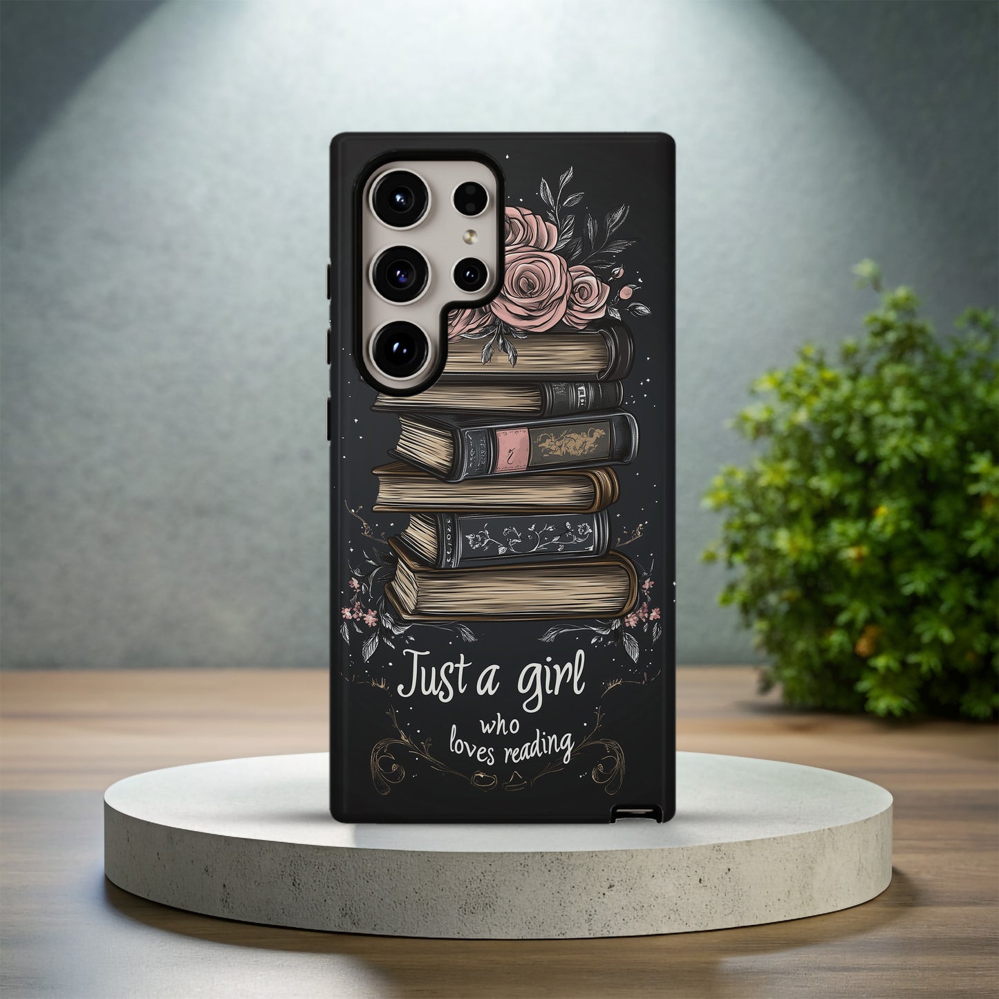 Just A Girl Phone Case – Bold, Confident, and Unapologetically You