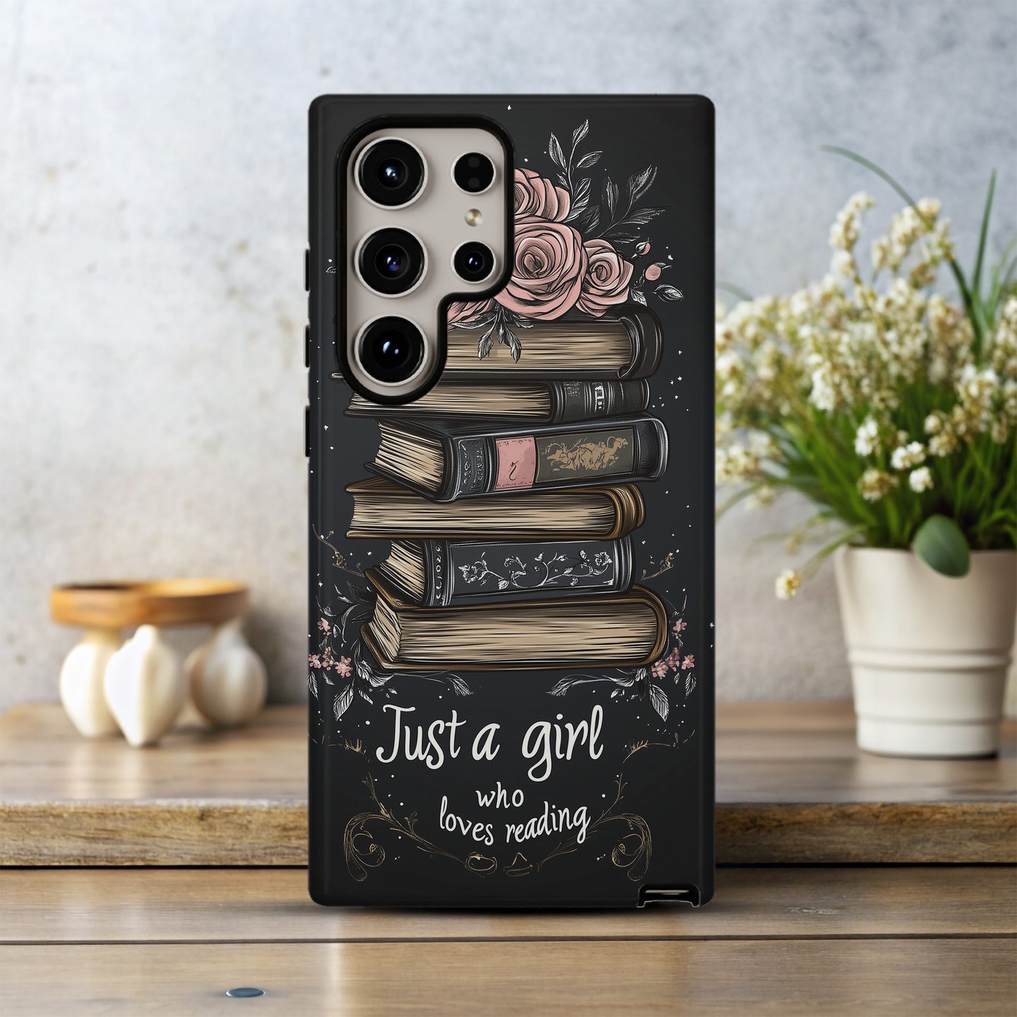 Just A Girl Phone Case – Bold, Confident, and Unapologetically You
