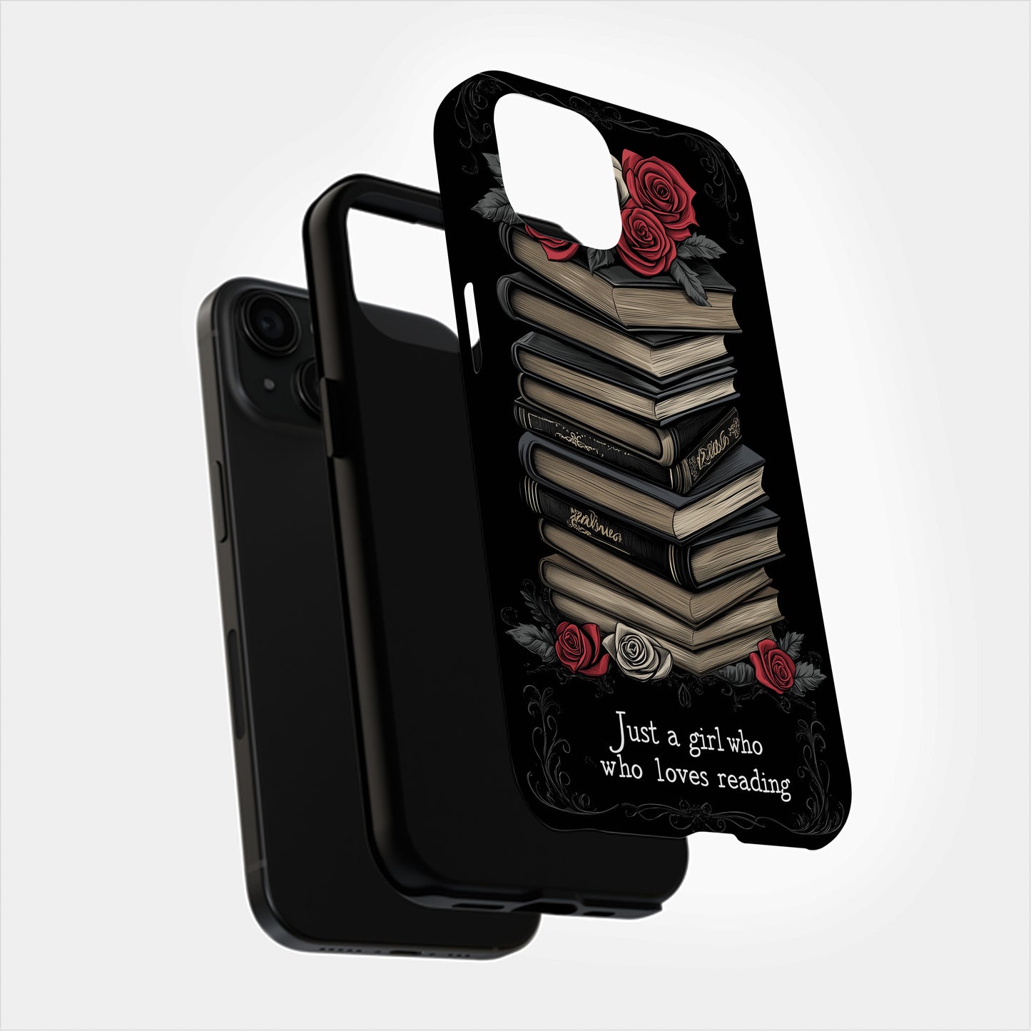 Just A Girl Phone Case – Bold, Confident, and Unapologetically You
