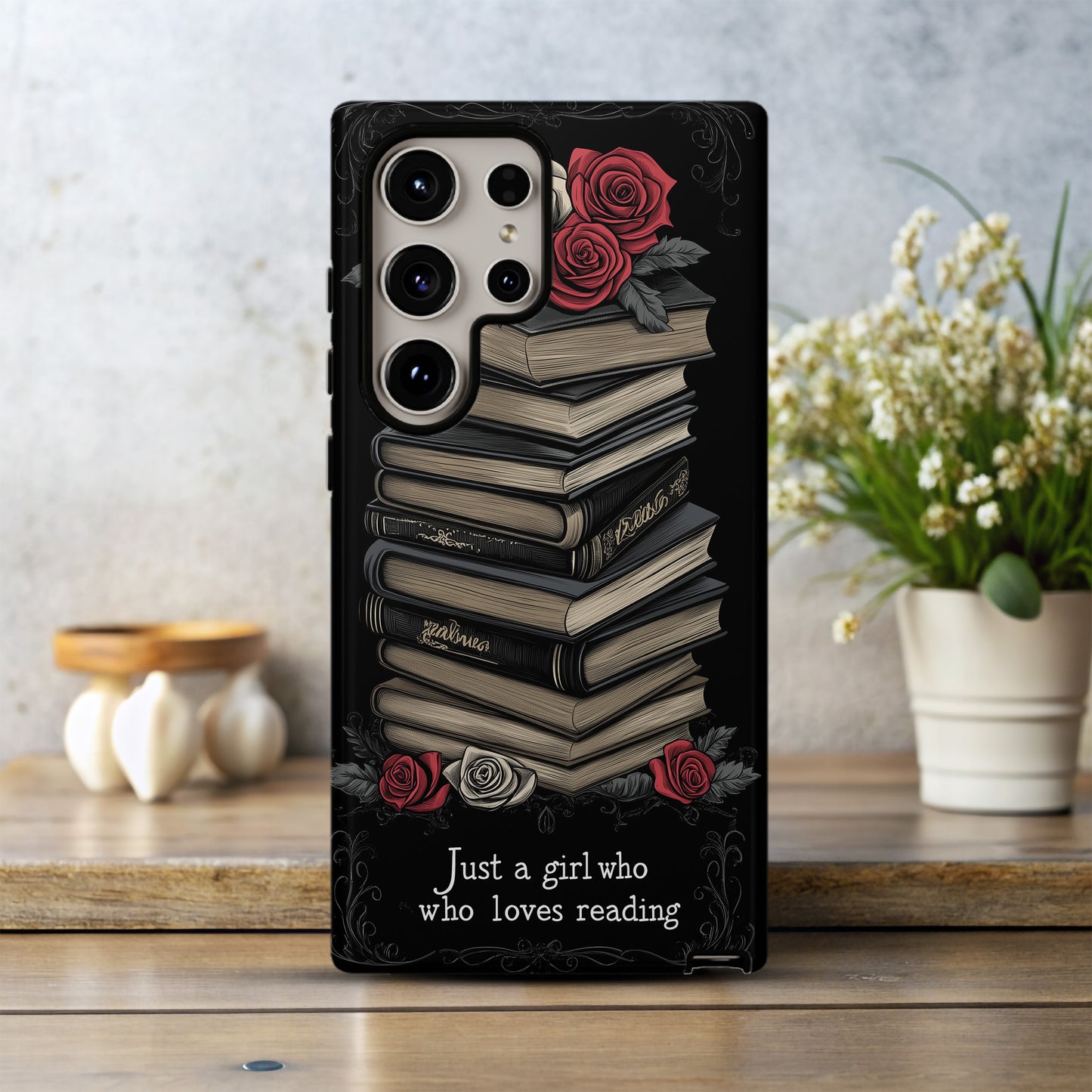 Just A Girl Phone Case – Bold, Confident, and Unapologetically You