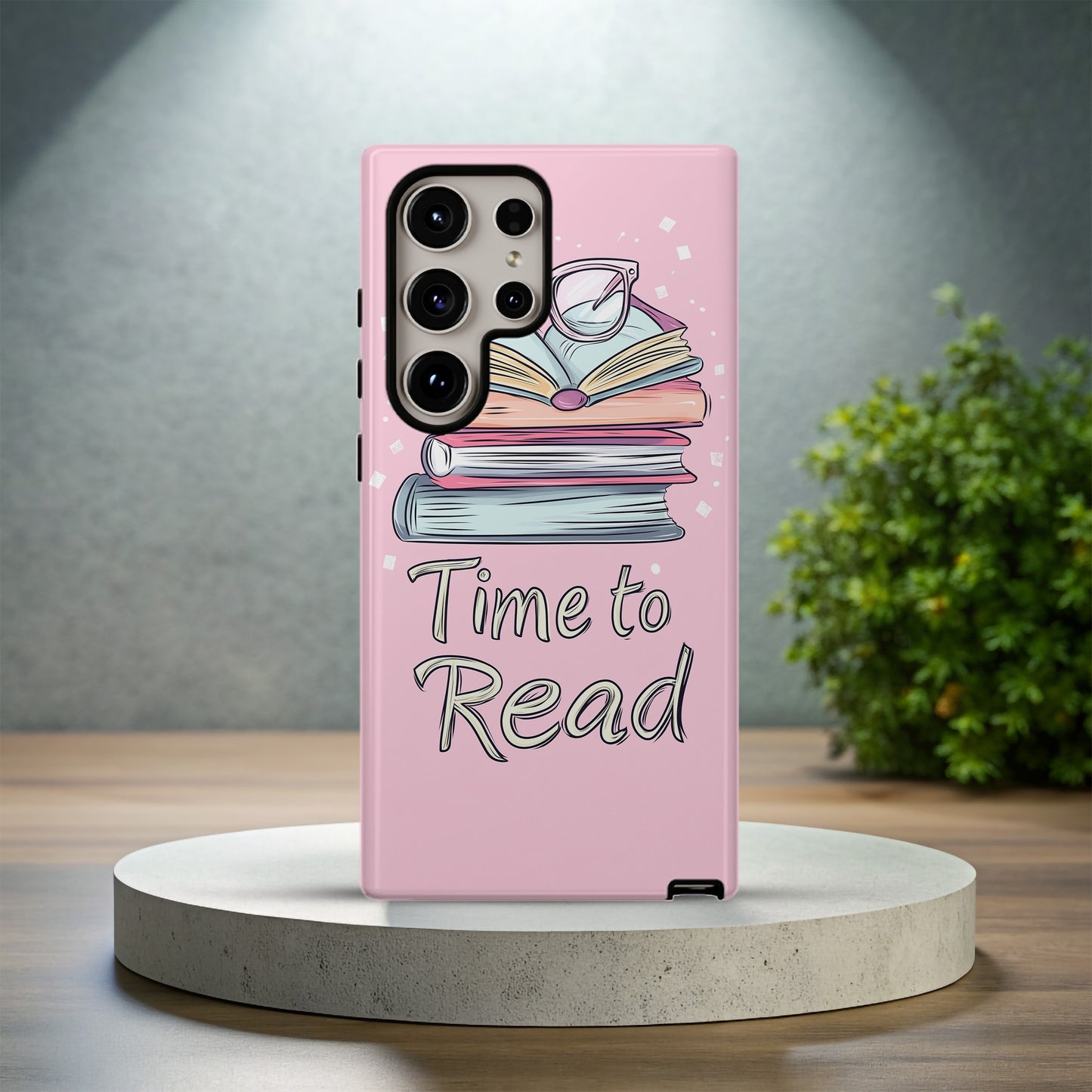 Time to Read Phone Case – A Book Lover’s Escape with Everyday Protection