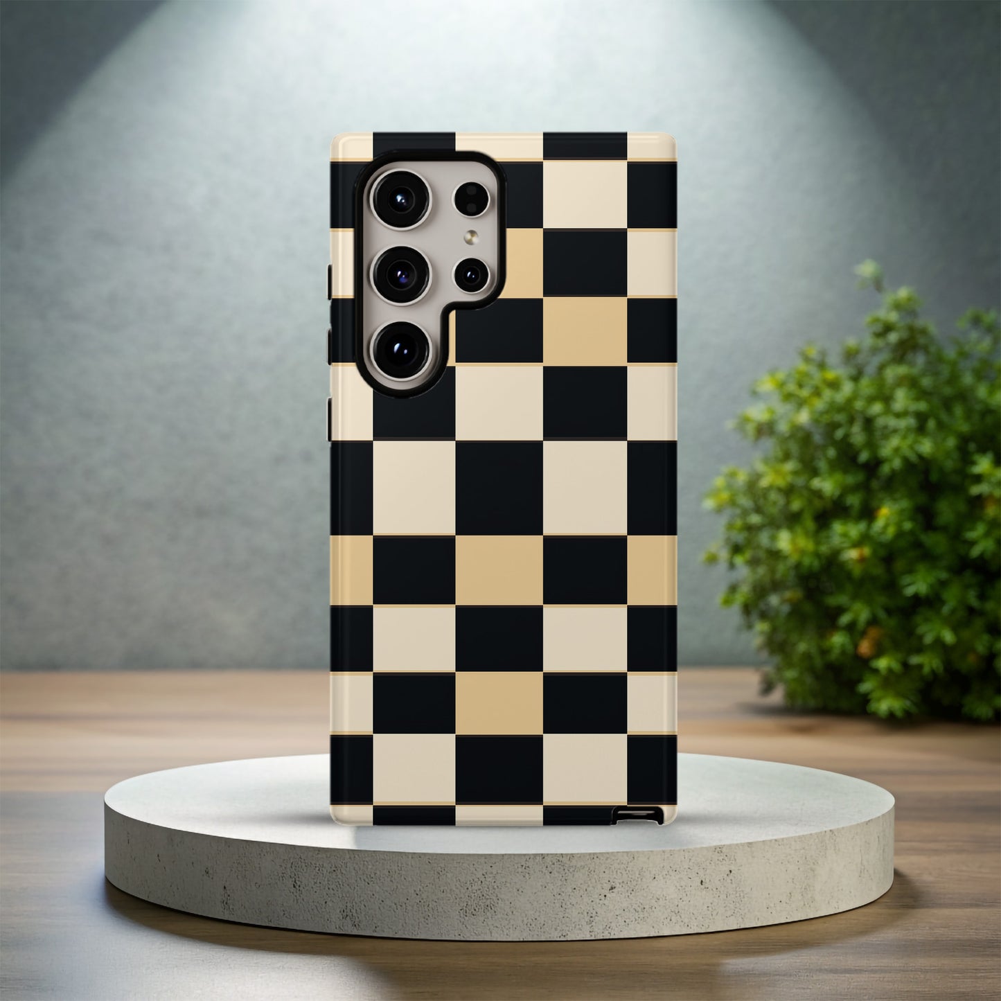 Onyx & Ivory Phone Case – Timeless Contrast with Everyday Protection