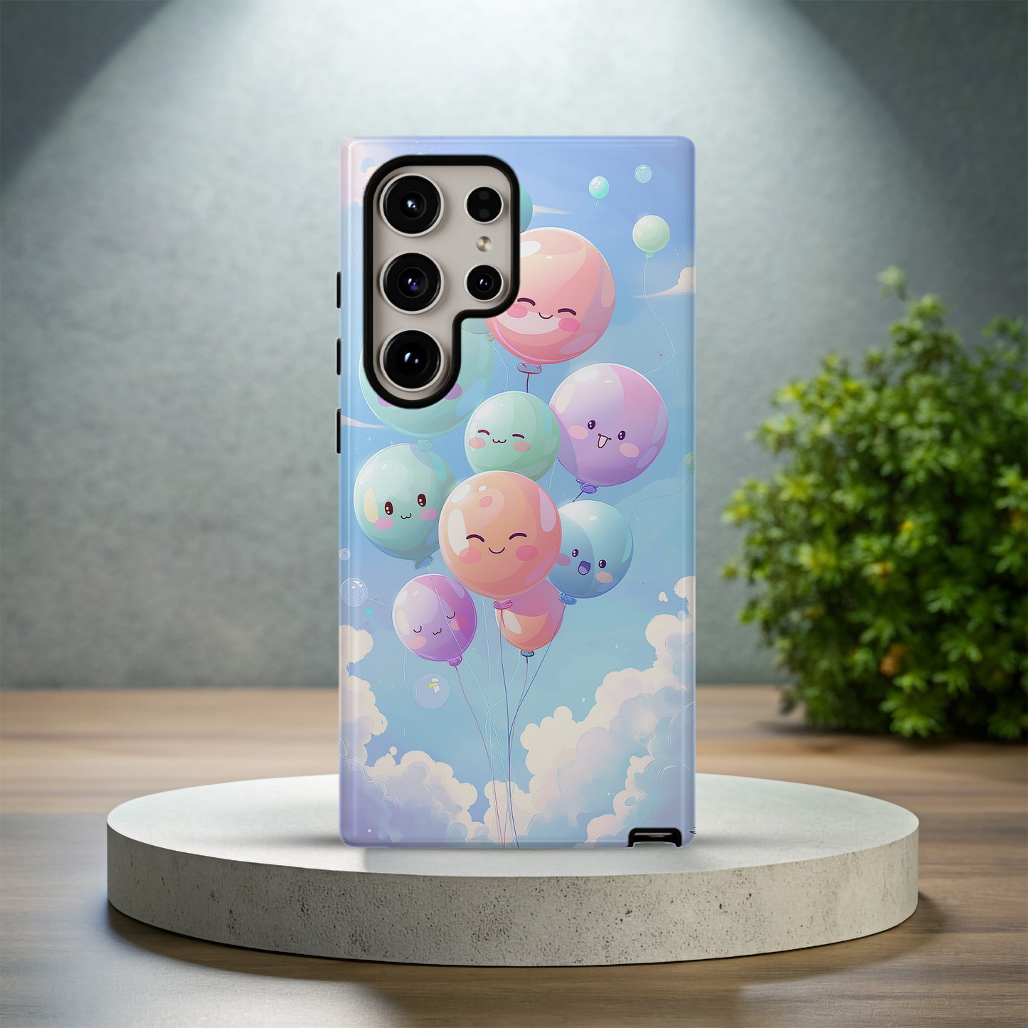 Dreamy Puffs Phone Case – Soft, Whimsical Aesthetic with Everyday Protection