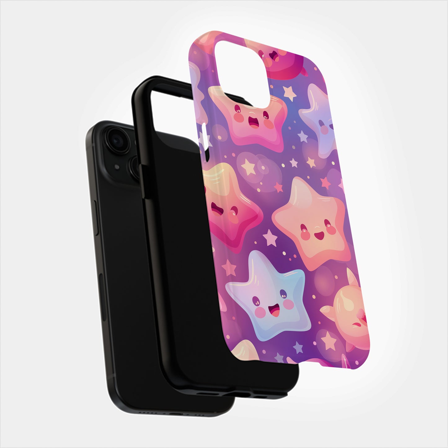 CelestiCuteness Phone Case – Cosmic Charm Meets Kawaii Magic