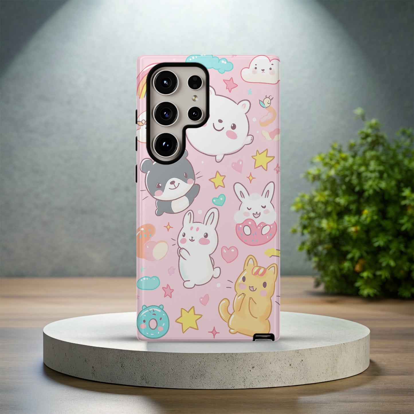 Kawaii Crew Phone Case – The Ultimate Cute Squad with Everyday Protection