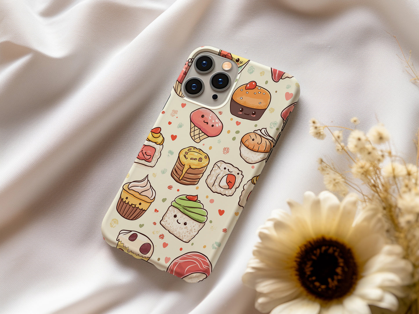 Sweetie Snacks Phone Case – Adorable Treats with Everyday Protection