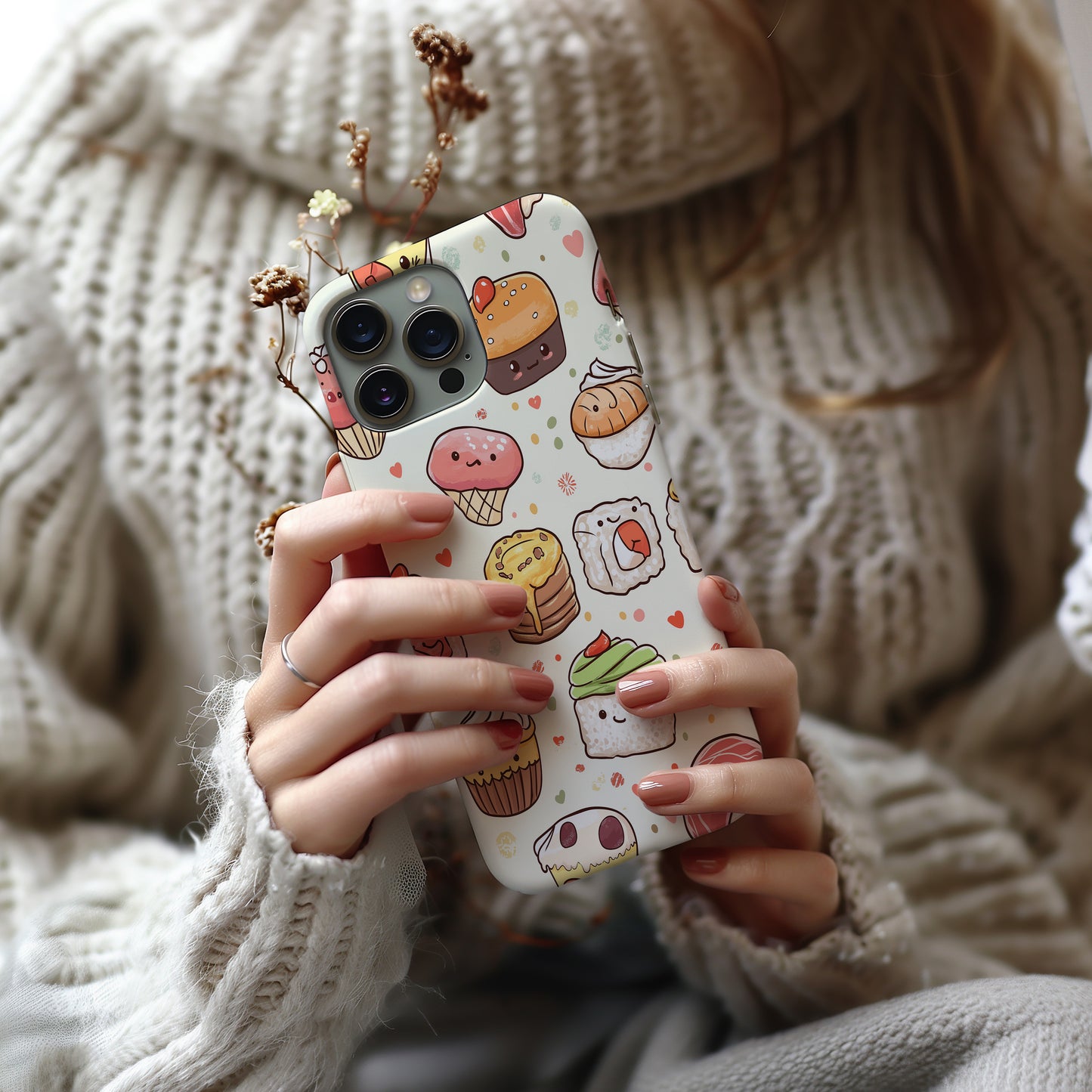 Sweetie Snacks Phone Case – Adorable Treats with Everyday Protection