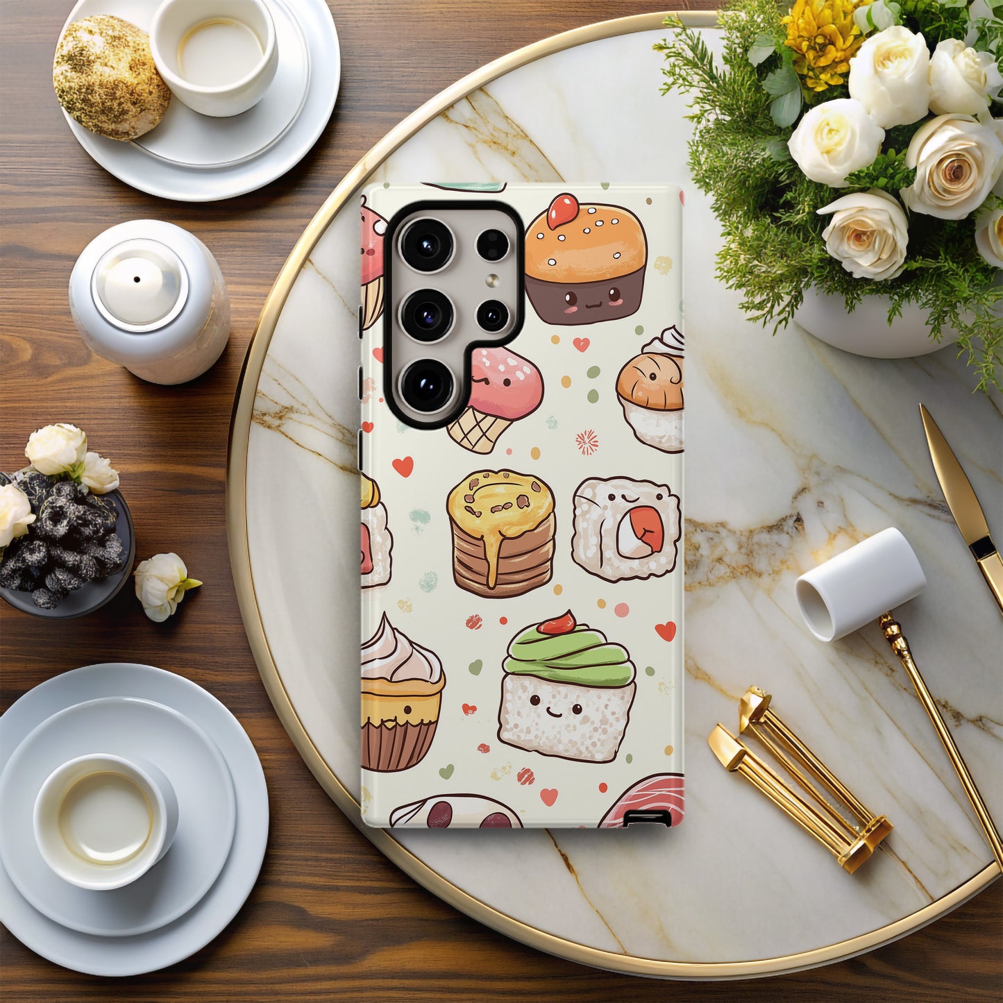Sweetie Snacks Phone Case – Adorable Treats with Everyday Protection
