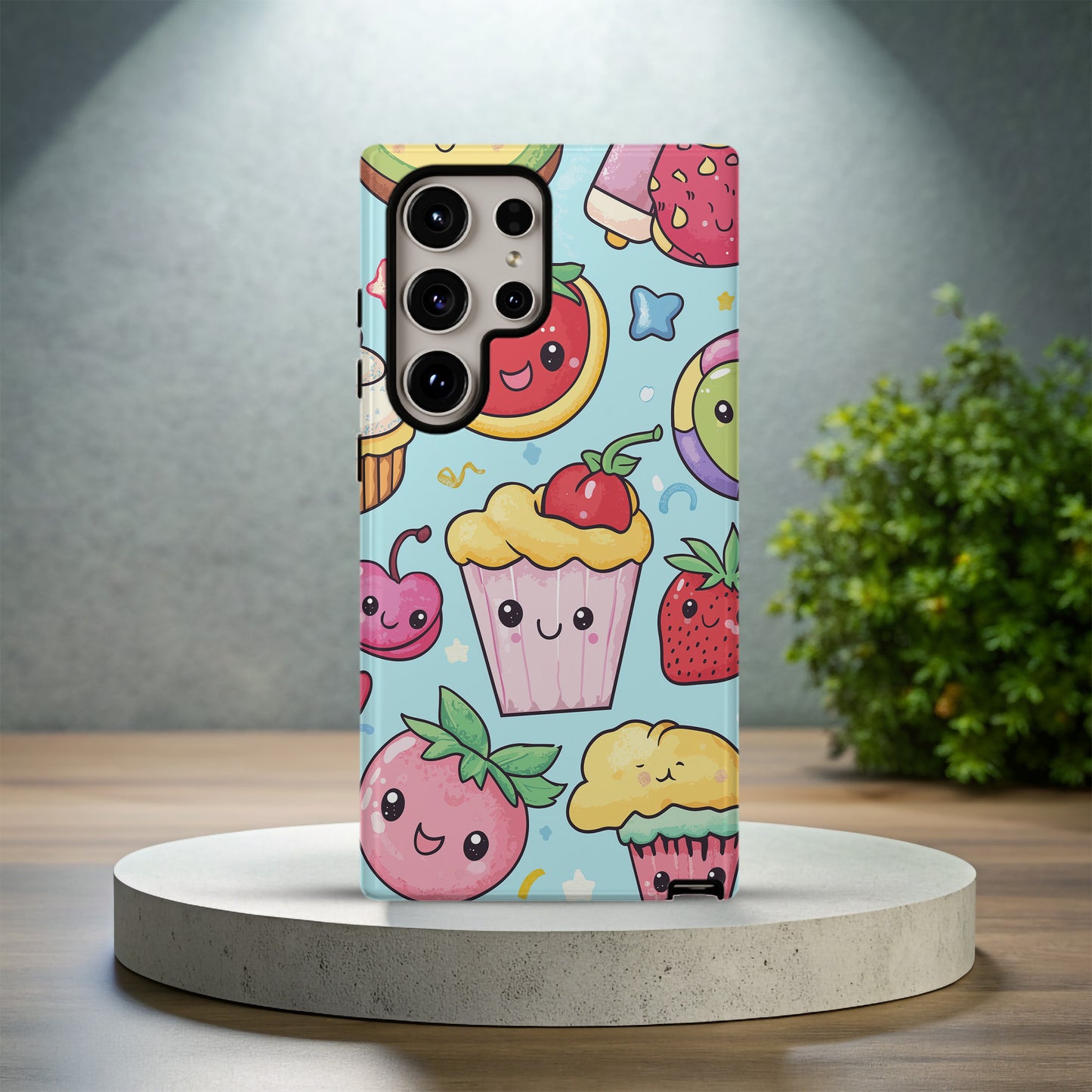 Chibi Sweets Phone Case – Irresistibly Cute Treats with Everyday Protection