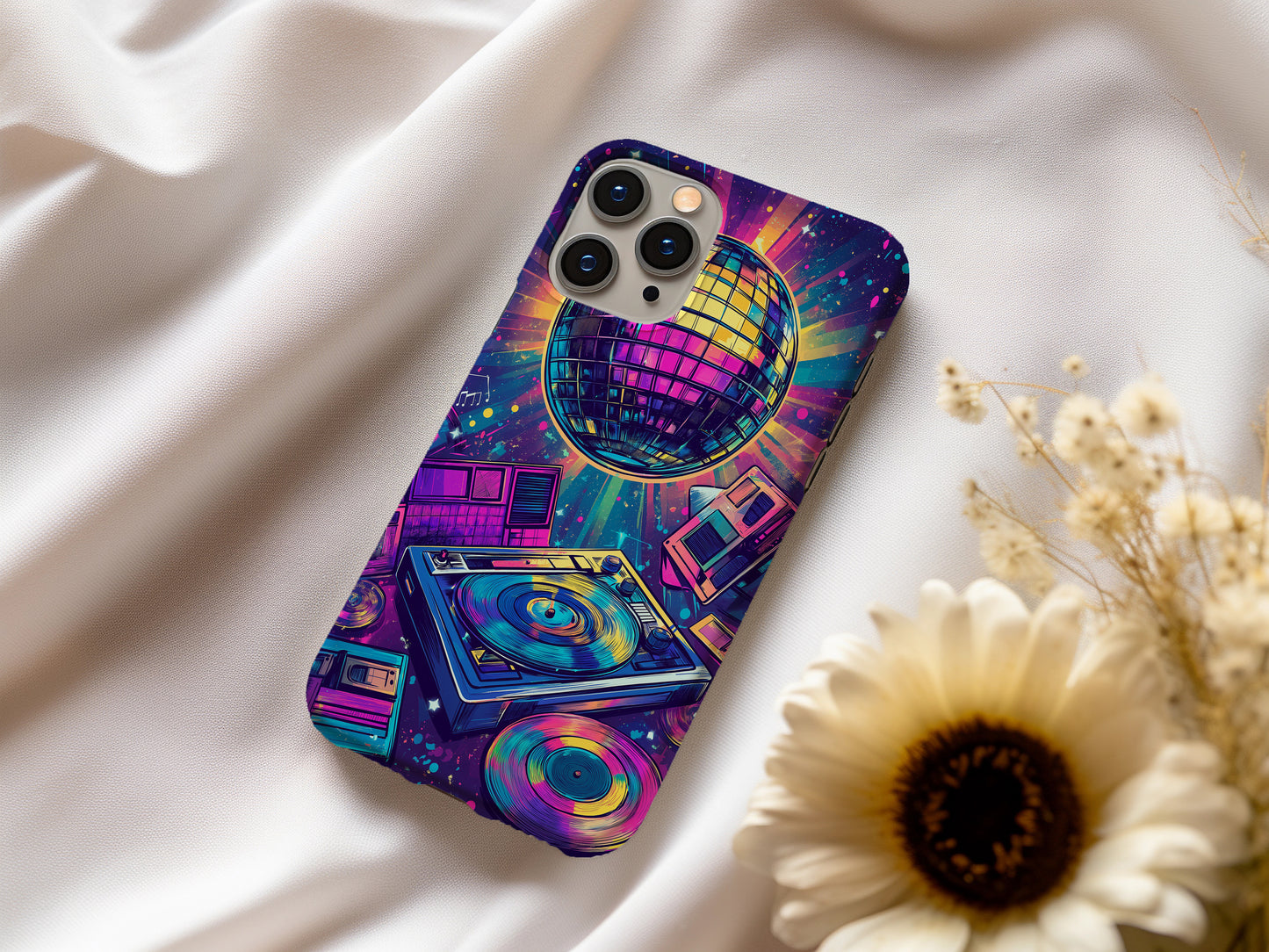 Turntable Timewarp Phone Case – Spin Into Retro Cool with Everyday Protection