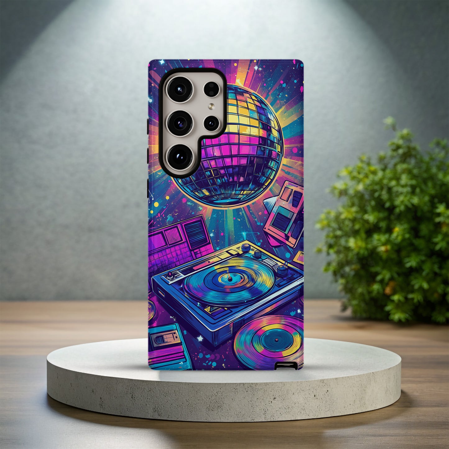 Turntable Timewarp Phone Case – Spin Into Retro Cool with Everyday Protection