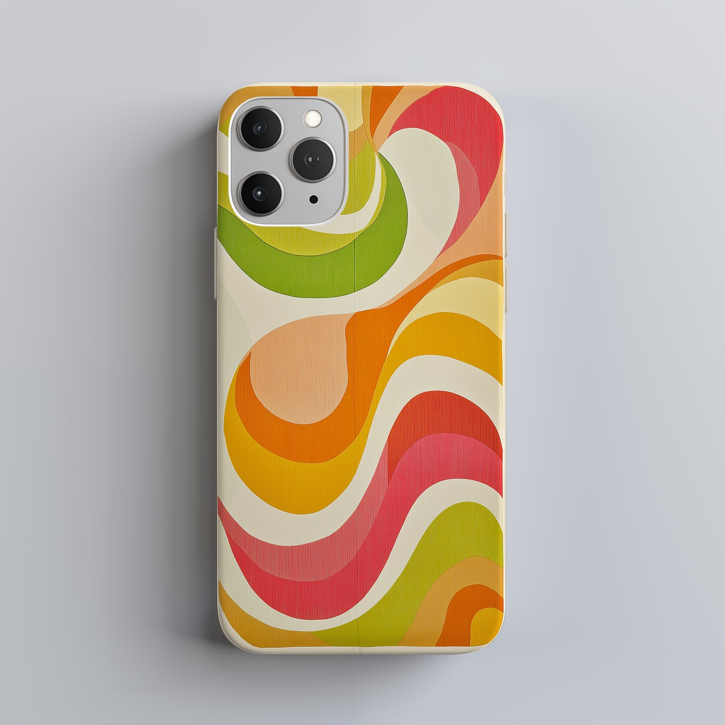 Sunset Swish Phone Case – Bold Gradient Flow with Everyday Protection