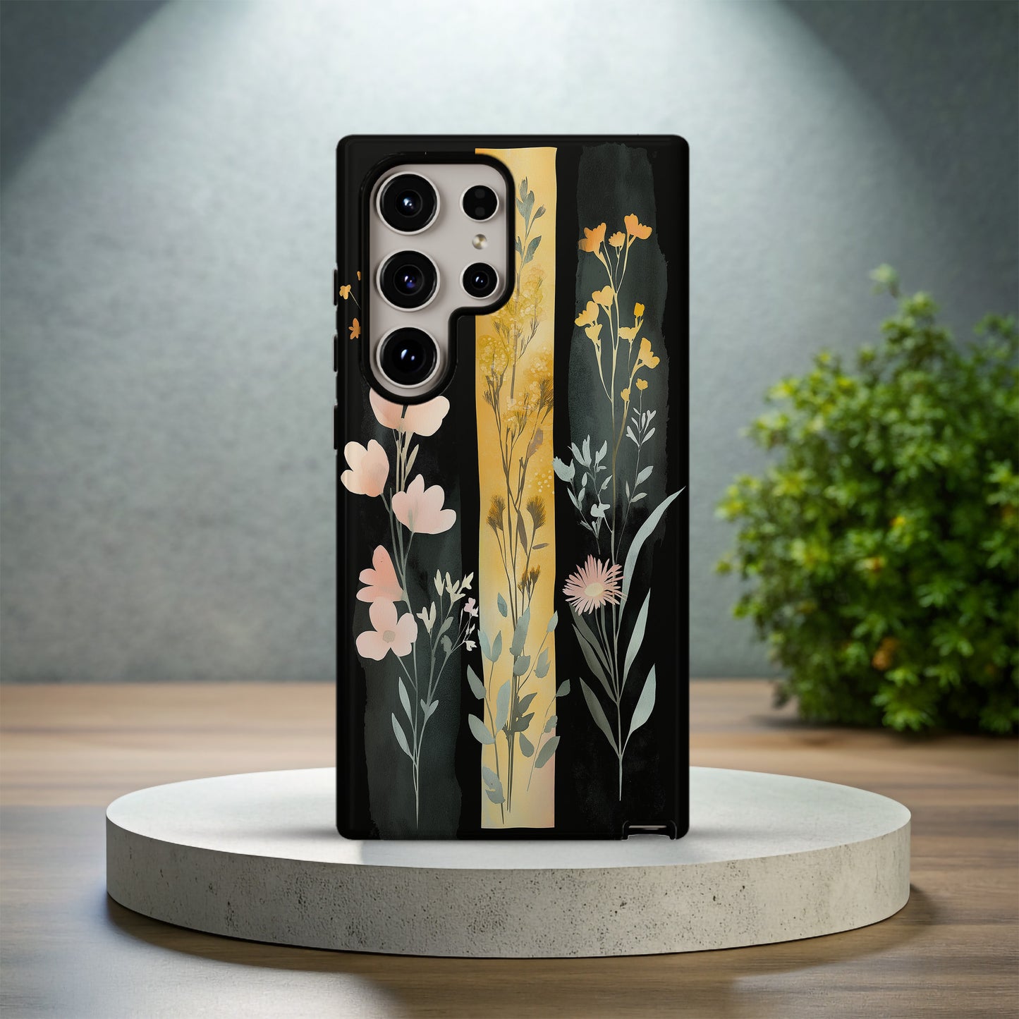 Floral Strokes Phone Case – Artistic Blooms with Everyday Protection