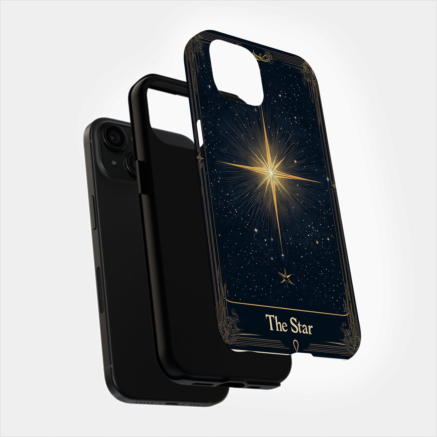 Star Arcana Phone Case – Tarot Magic Meets Celestial Elegance with Everyday Protection