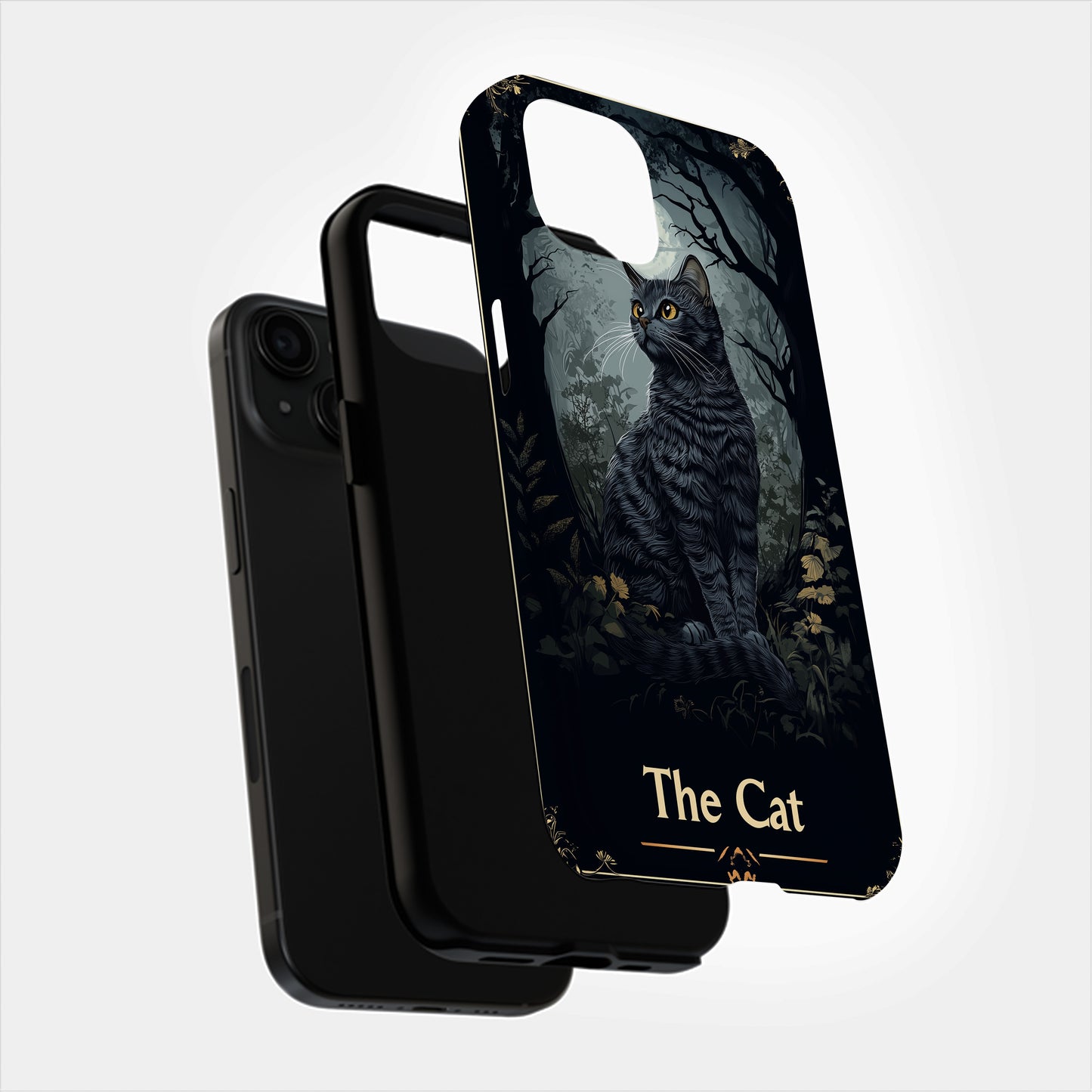 Nine Lives Tarot Phone Case – Feline Magic & Mystical Protection with Everyday Style