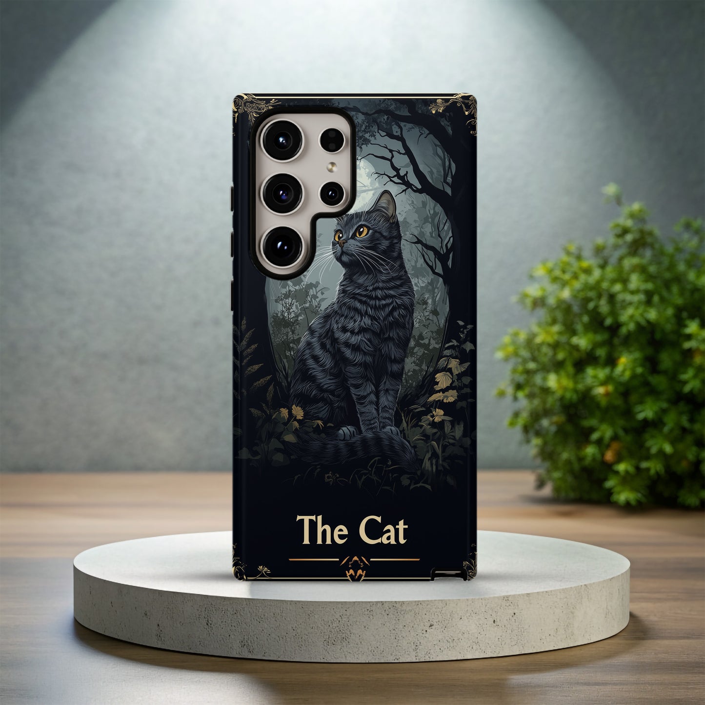 Nine Lives Tarot Phone Case – Feline Magic & Mystical Protection with Everyday Style