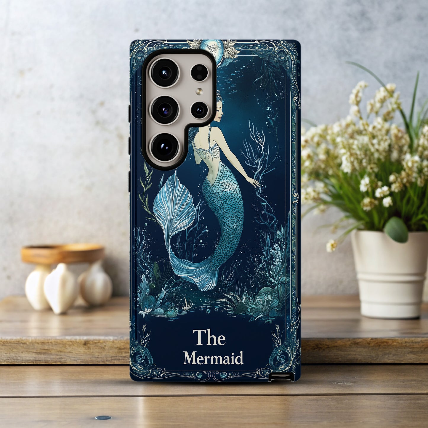 Oceansoul Tarot Phone Case – Mystical Waters & Intuitive Power with Everyday Protection