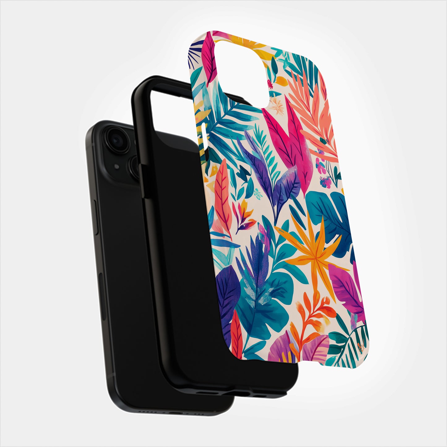 BloomPop Phone Case – Vibrant Florals with a Pop of Personality & Everyday Protection