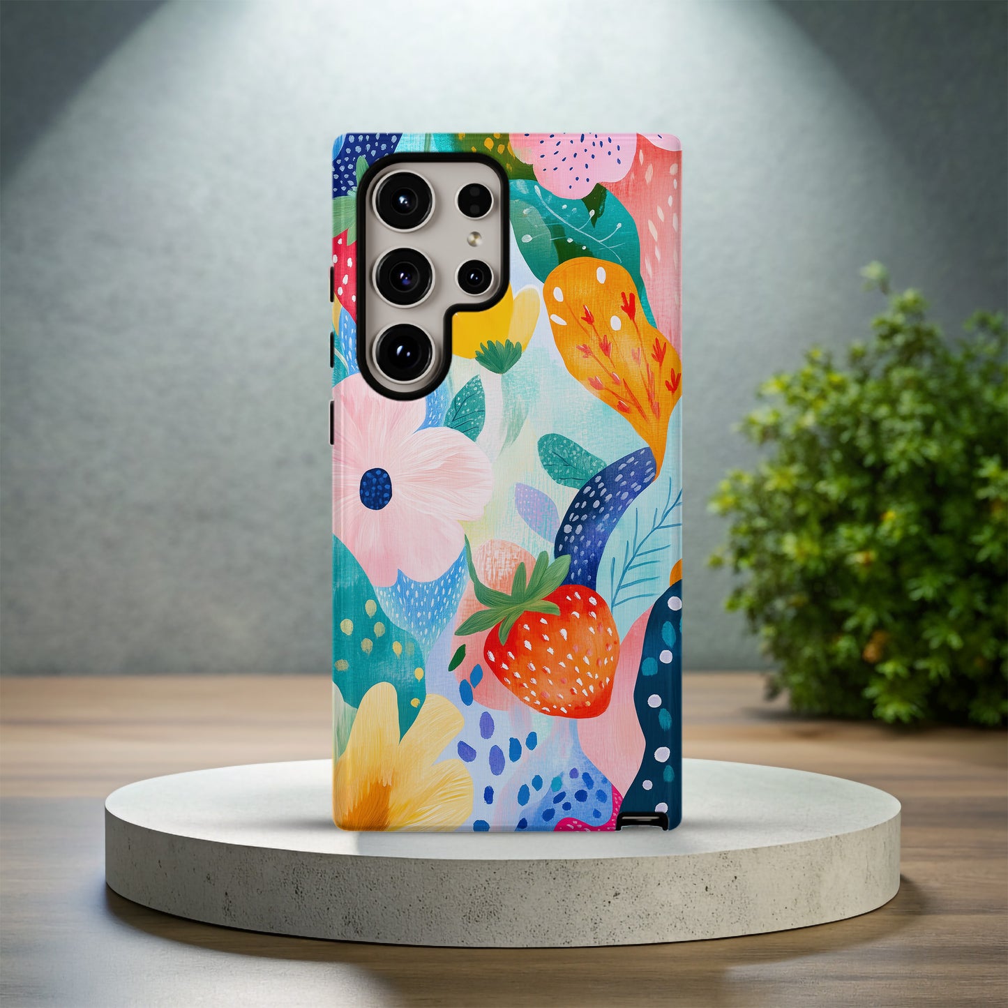 Botanical Daydreams Phone Case – Lush Nature & Soft Whimsy with Everyday Protection