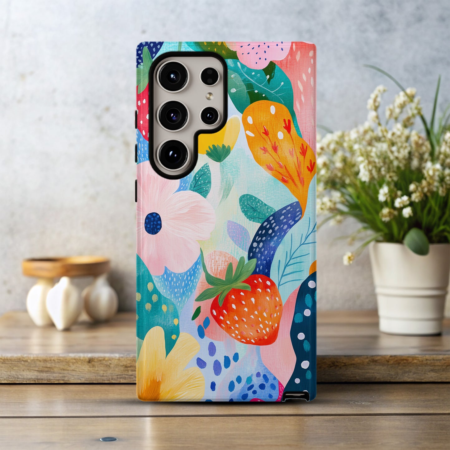 Botanical Daydreams Phone Case – Lush Nature & Soft Whimsy with Everyday Protection