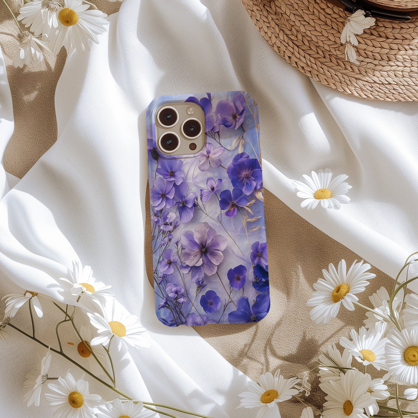 Lavender Memory Phone Case – Soft Romance & Everyday Protection in Bloom