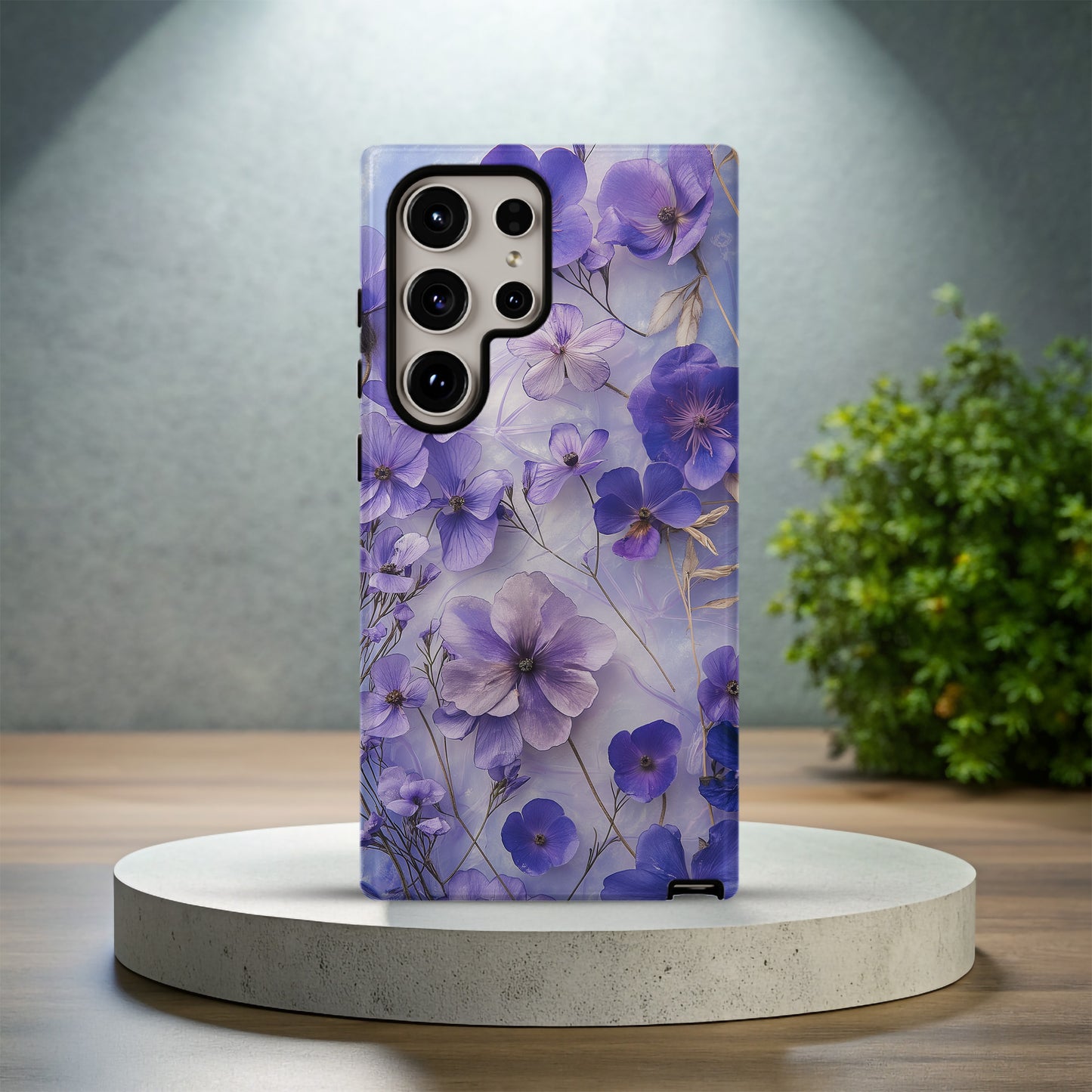 Lavender Memory Phone Case – Soft Romance & Everyday Protection in Bloom