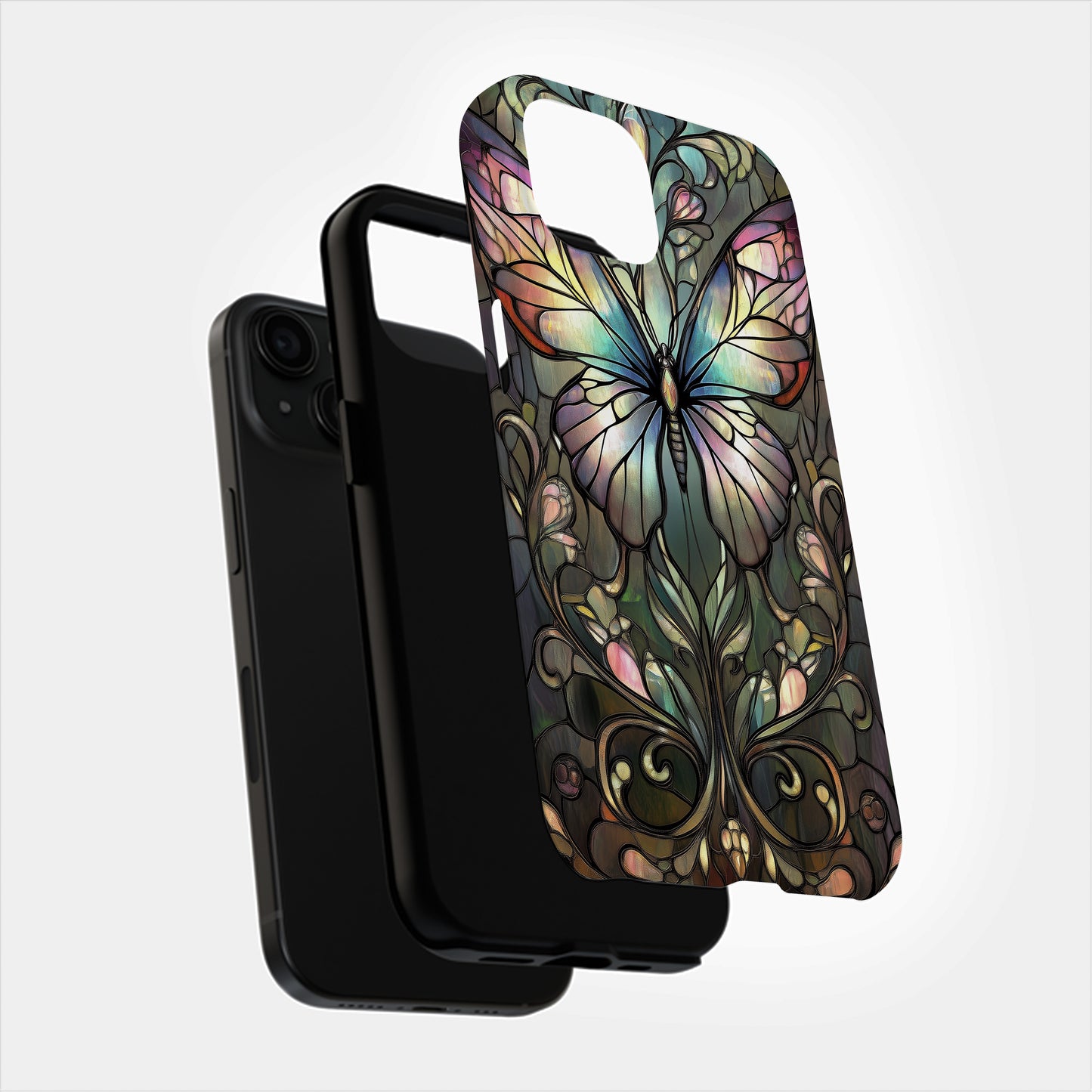 FloraFlare Butterfly Phone Case – Blooming Wings & Everyday Protection