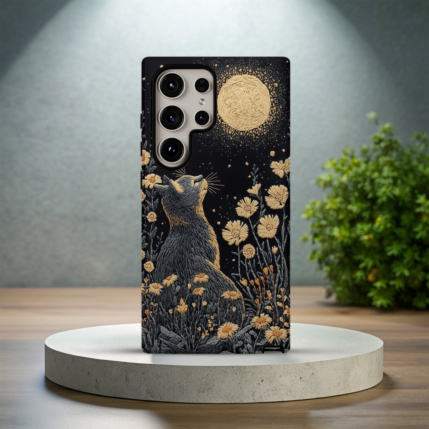 Whiskers & Wonder Phone Case – Mystical Felines & Everyday Protection with Enchanted Charm
