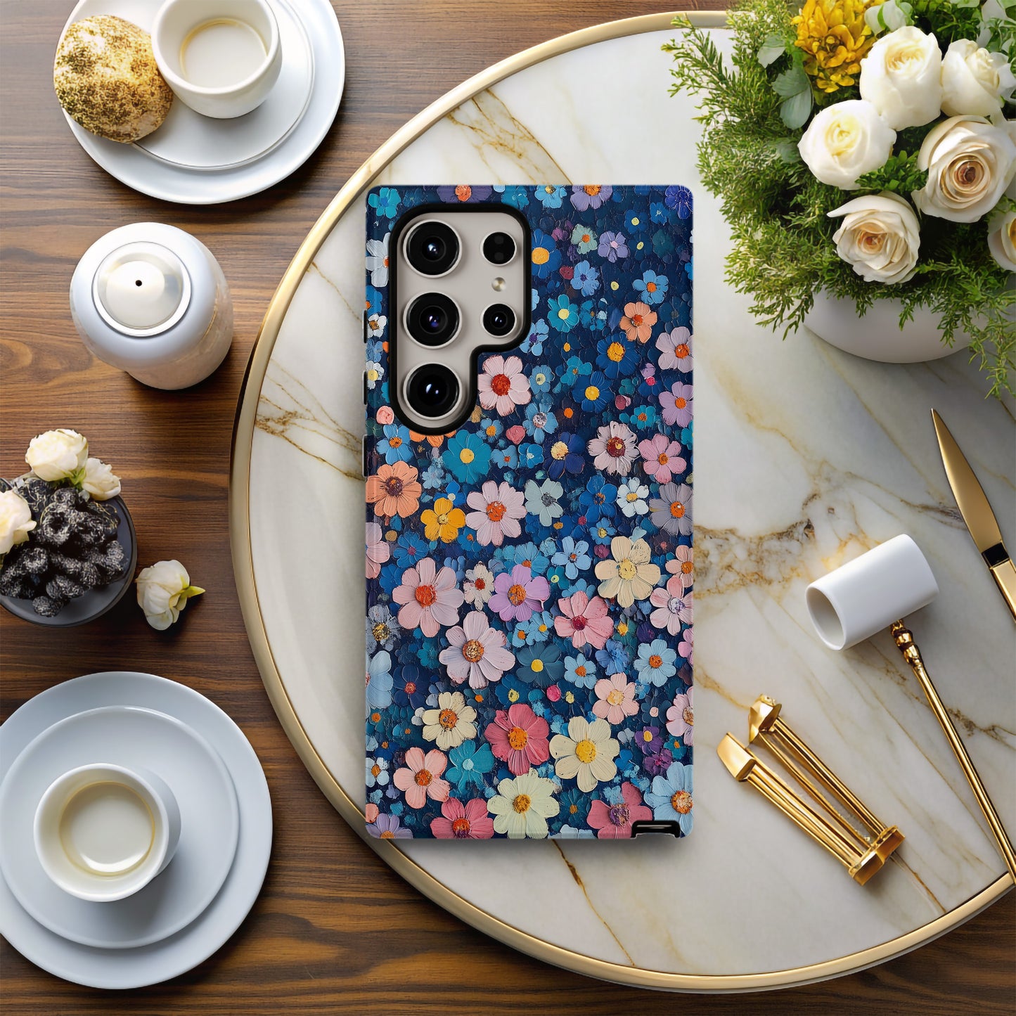Wildflower Whisper Phone Case – Soft Meadow Blooms with Everyday Protection