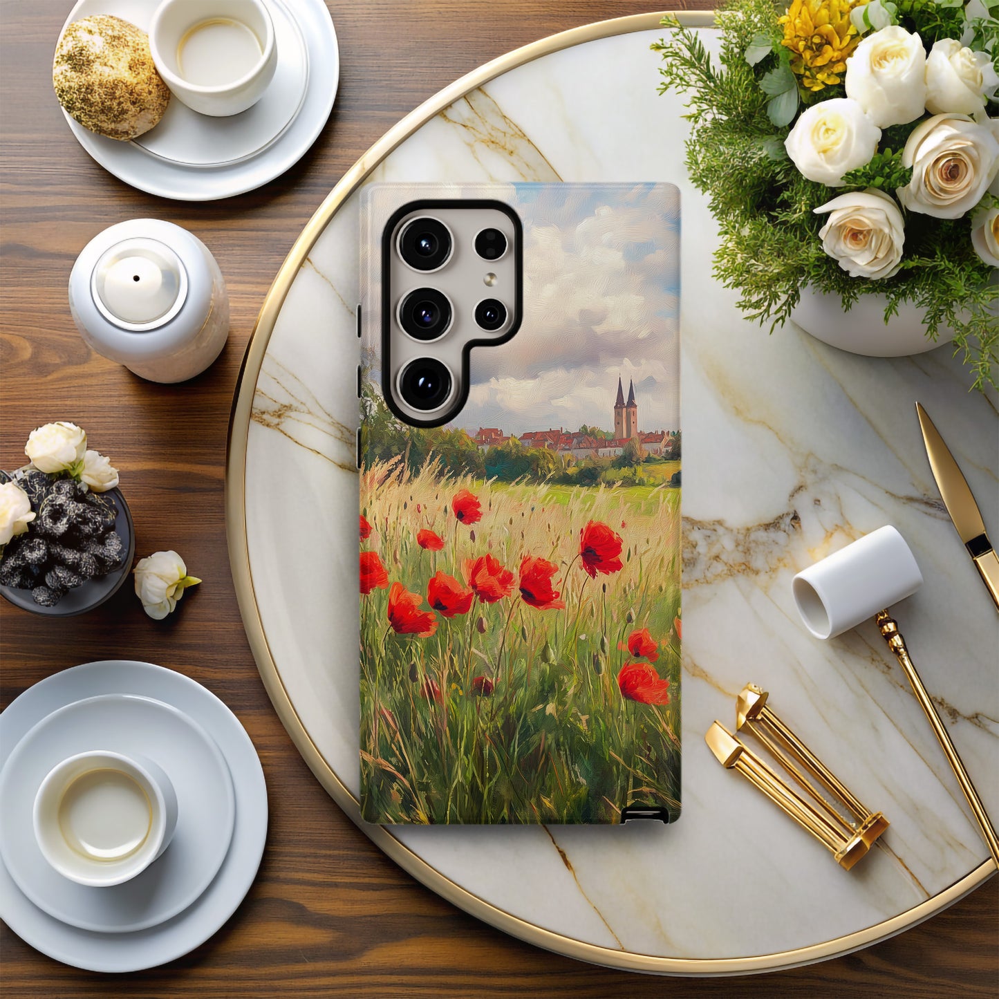 Bloomscape Impression Phone Case – Painterly Florals with Everyday Protection