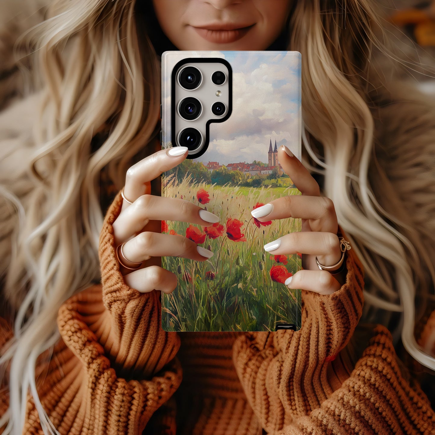 Bloomscape Impression Phone Case – Painterly Florals with Everyday Protection