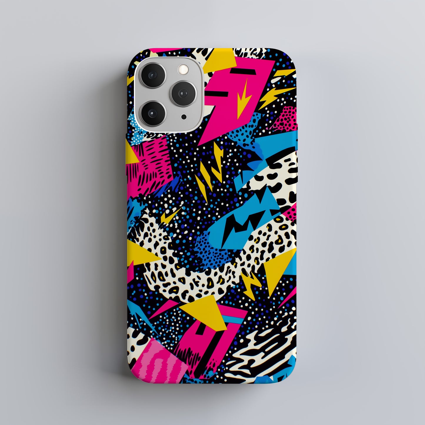 Retro Rewind Case – Neon Memphis 80s Pop Art Explosion
