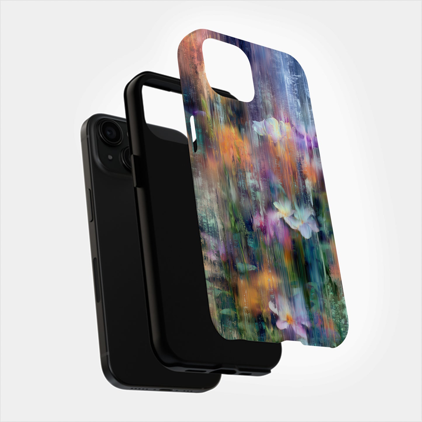 Dream Drip Floral Phone Case – Abstract Bloom in Motion