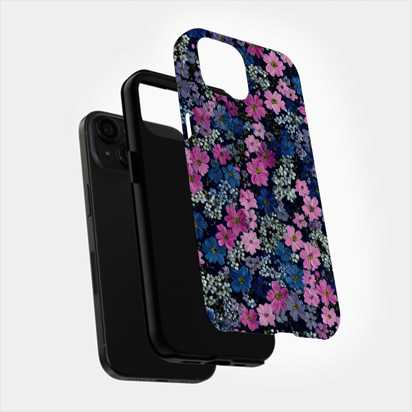 Bloomfield Nightfall Phone Case – Tiny Blossoms, Bold Beauty