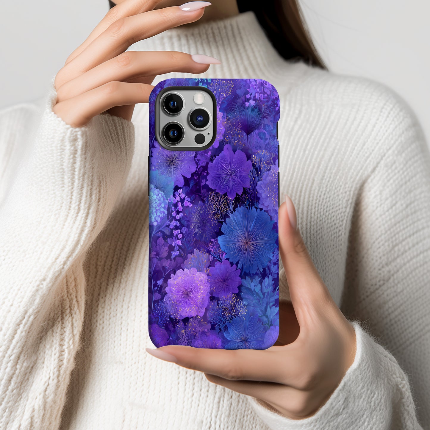 Midnight Bloom Phone Case