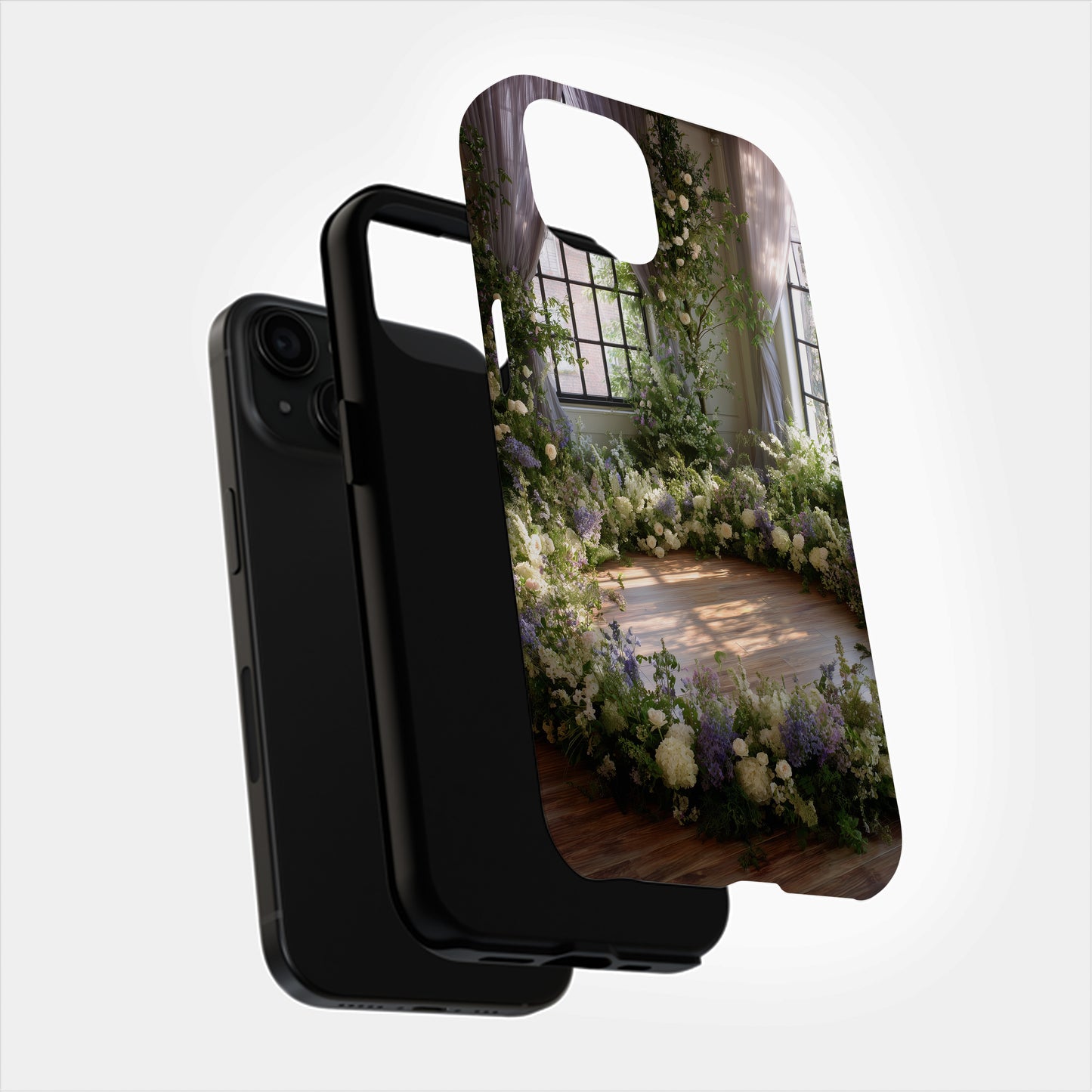 Sacred Bloom Circle Phone Case