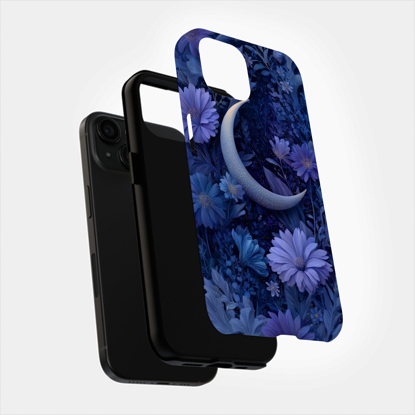 Celestial Garden Moon Phone Case