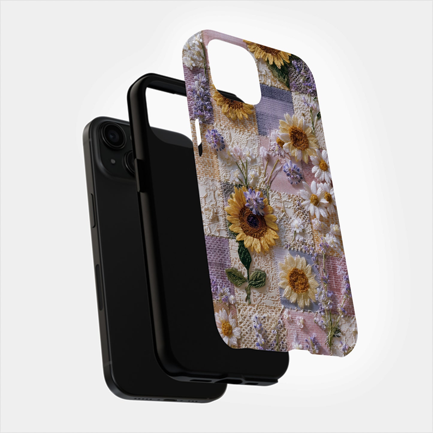 Sun-Kissed Patchwork Floral Case
