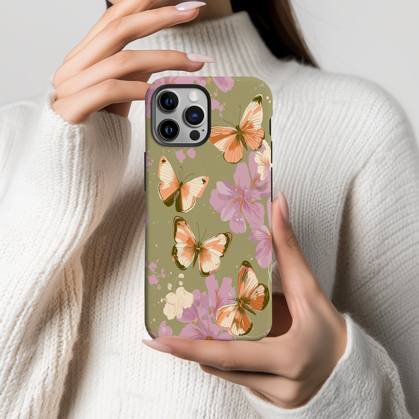 Whispers in Bloom: Butterfly Meadow Charm