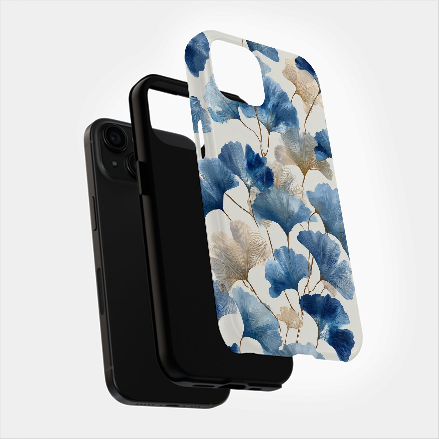 Whispers of Ginkgo: Serene Leaf Elegance