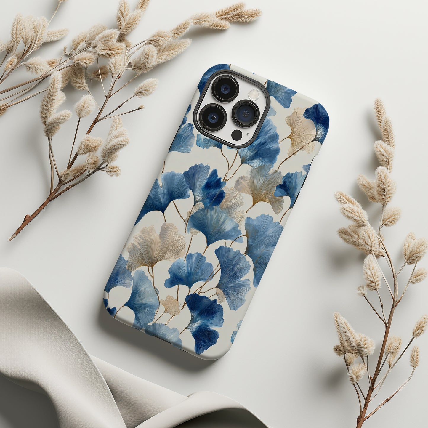 Whispers of Ginkgo: Serene Leaf Elegance