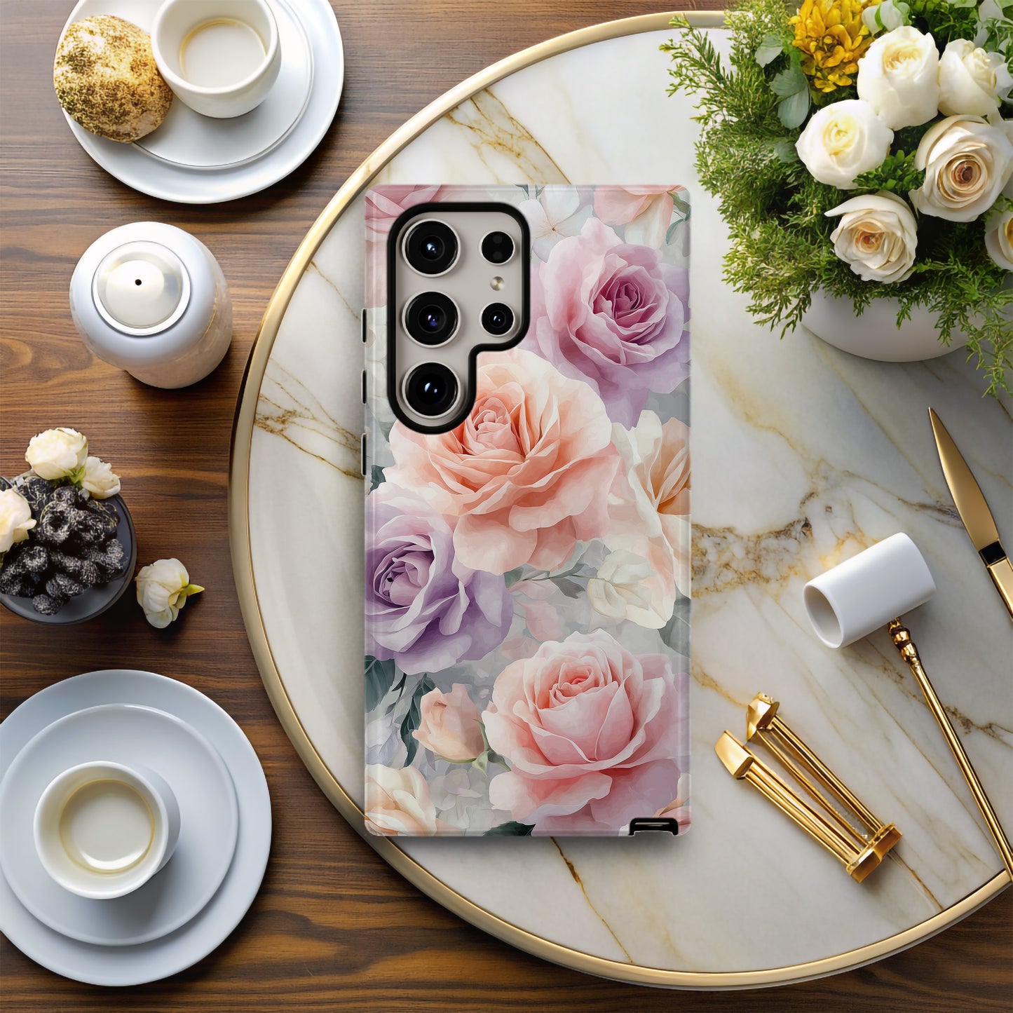 Whisper Petals: Soft Rosewater Elegance