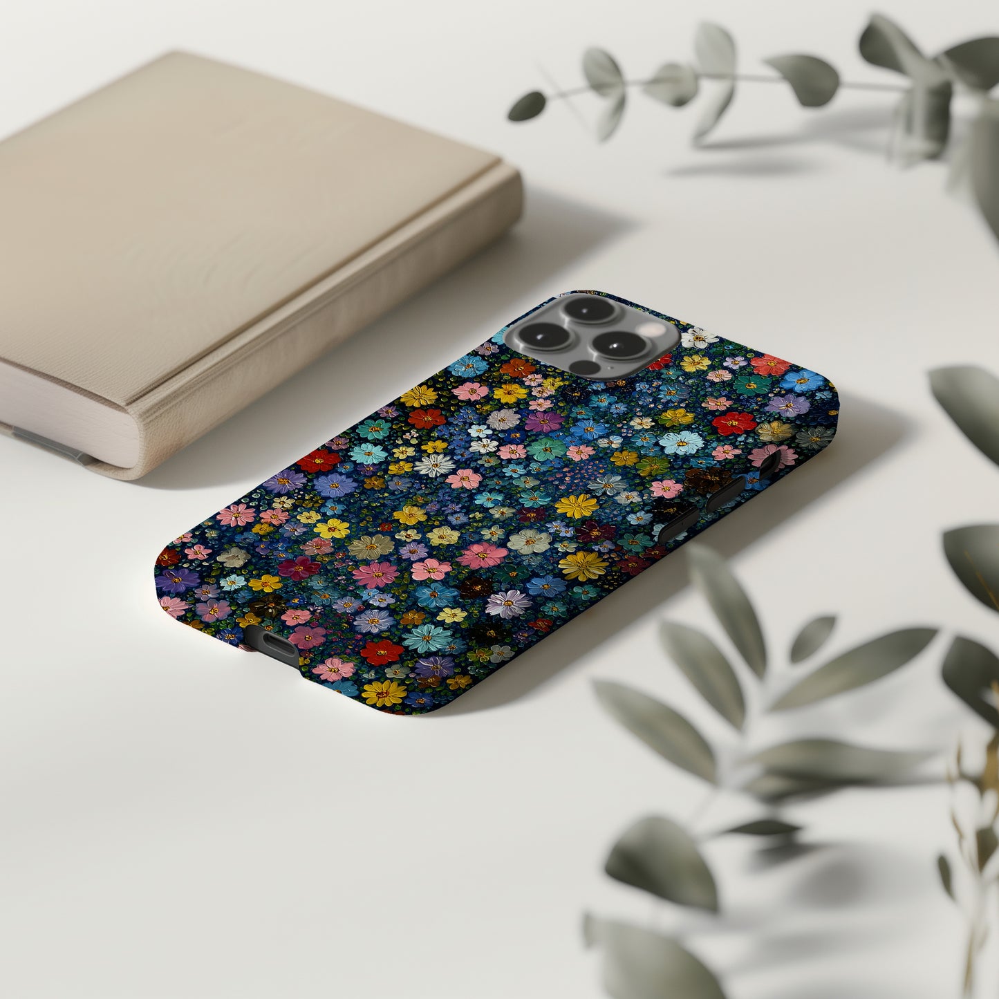 Blooming Nightfall Wildflower Phone Case
