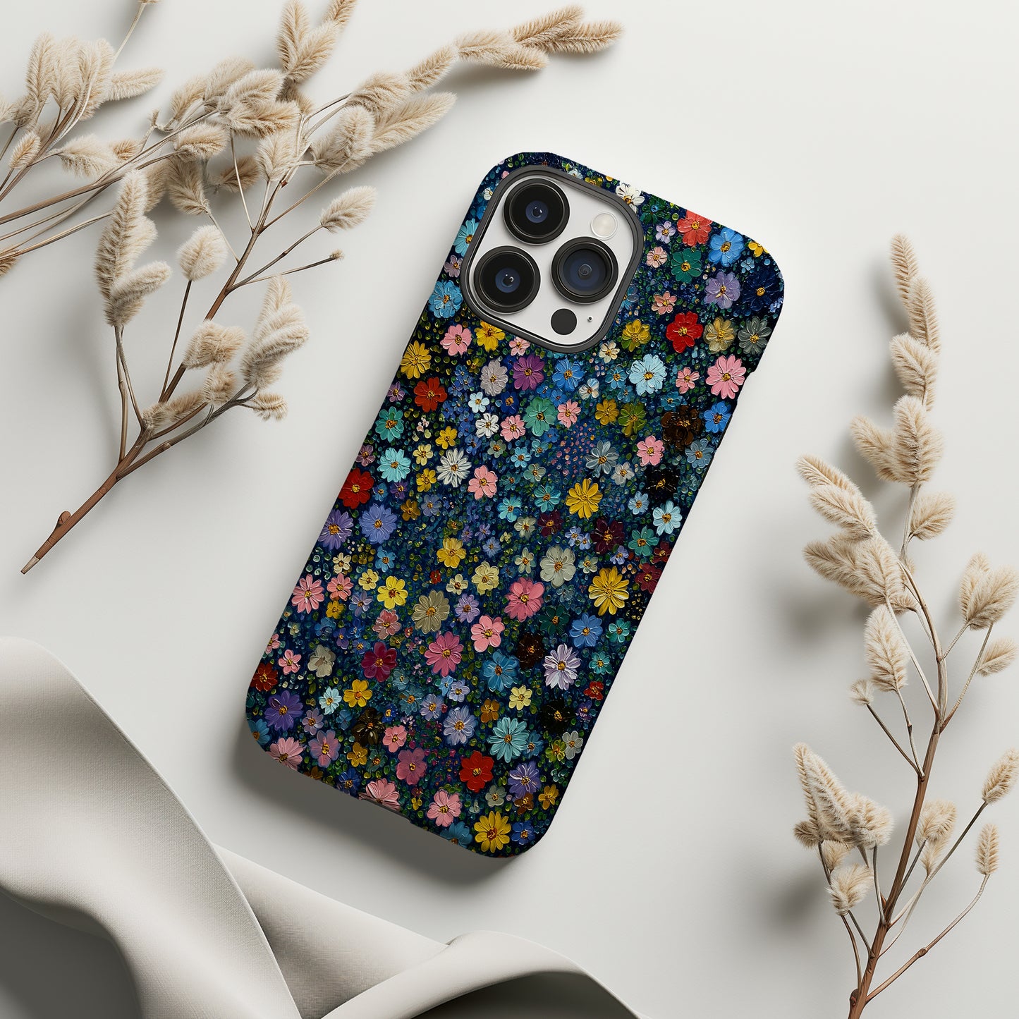 Blooming Nightfall Wildflower Phone Case