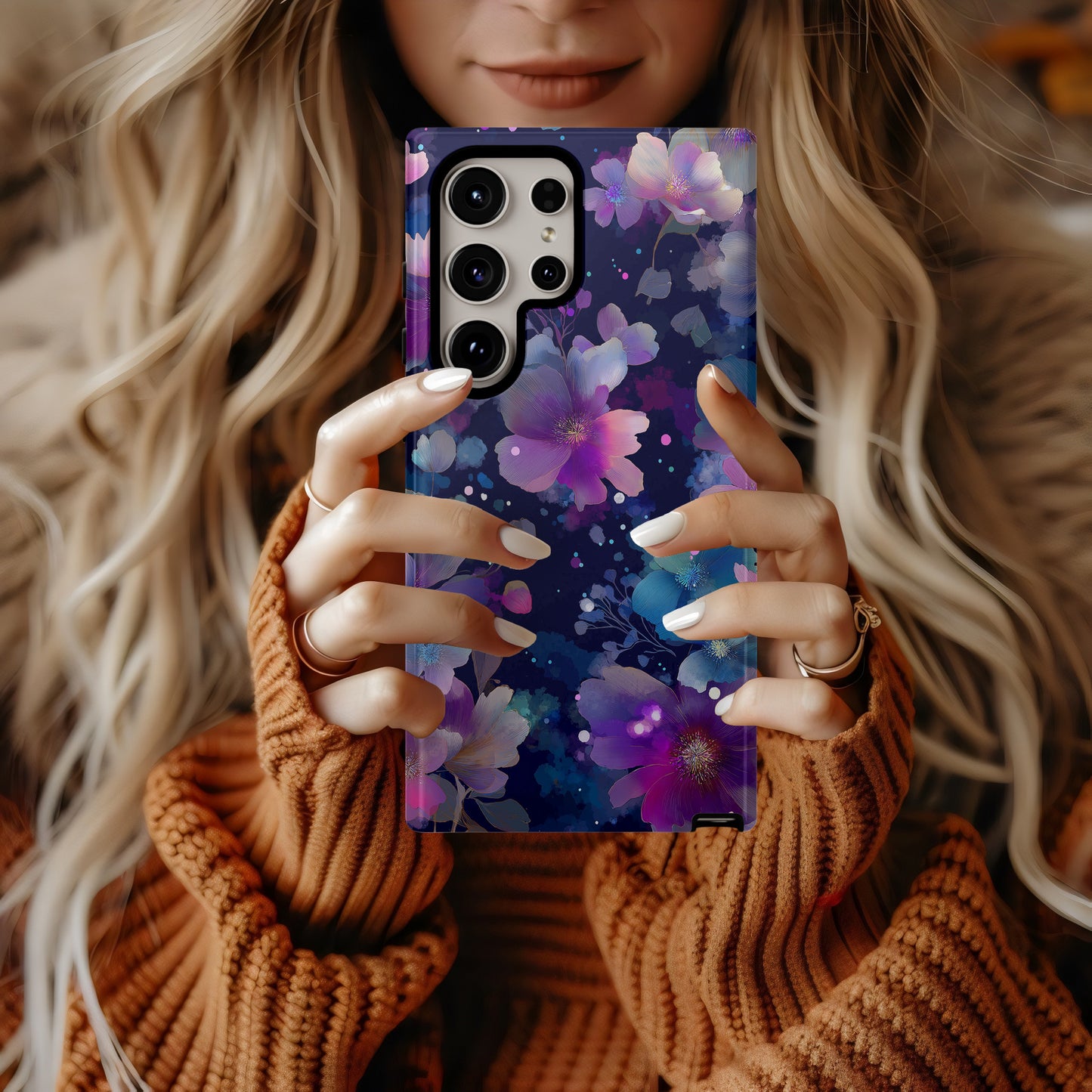 Celestial Dream Garden Floral Phone Case
