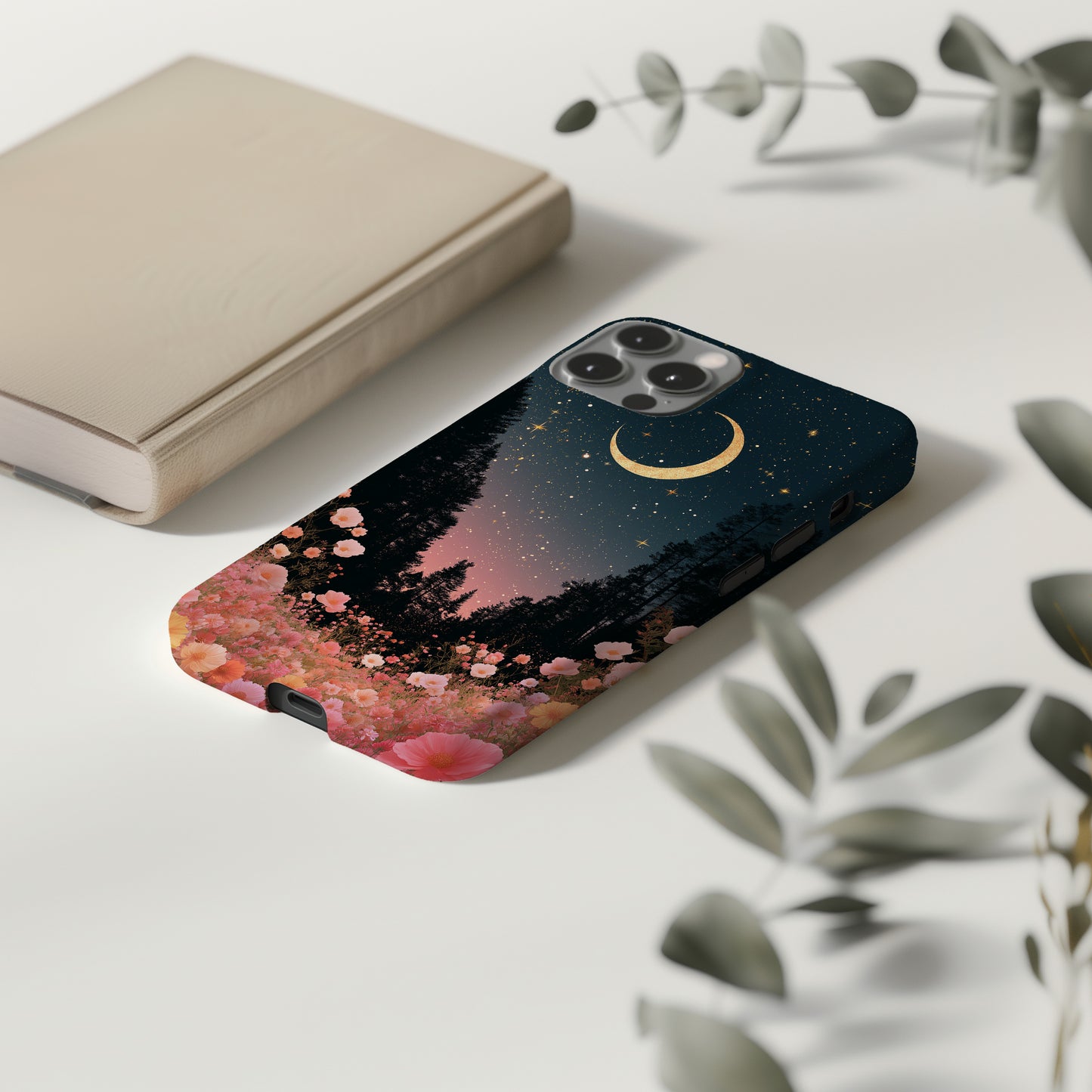 Moonlit Meadow Glow Phone Case